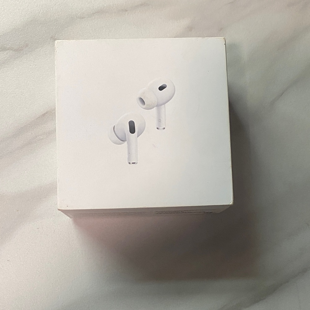 Empty !!!!! Apple AirPods Pro Noise‑Cancelling Earbuds — White box box only